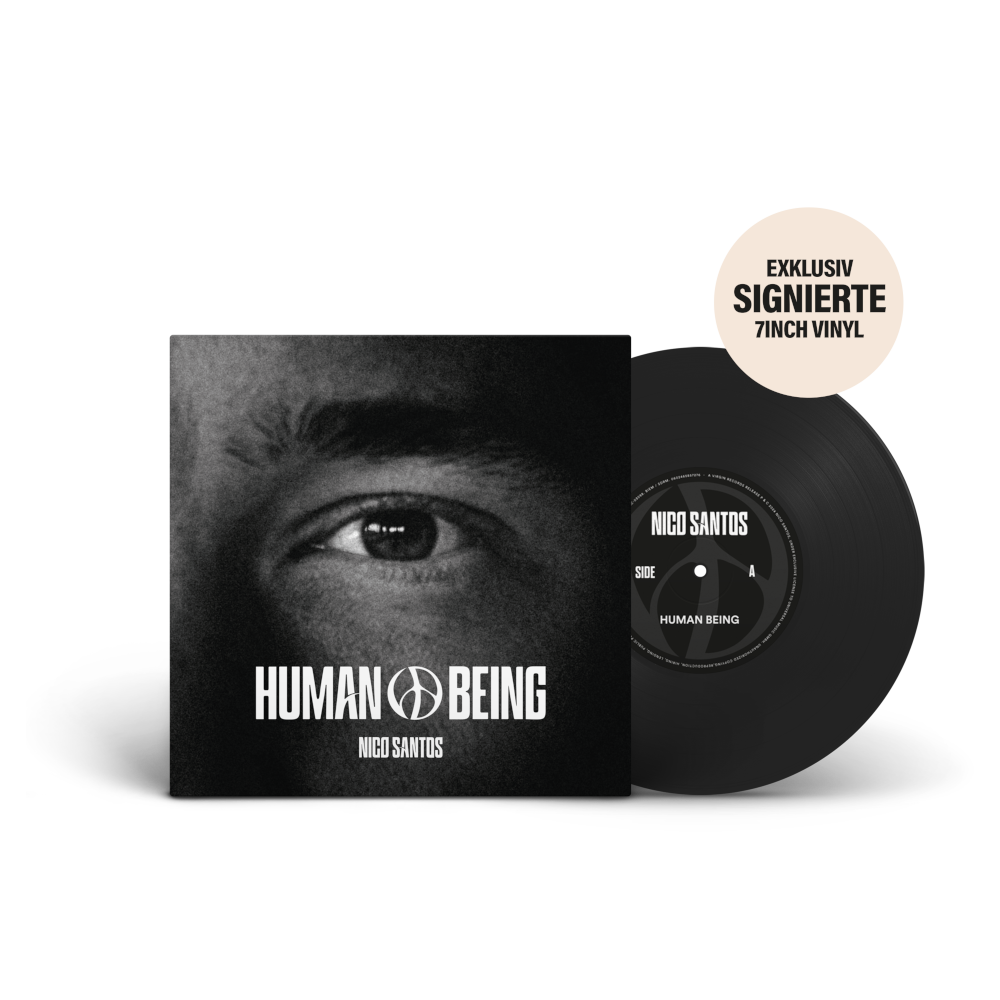 Nico Santos Human Being Exklusive Limitierte Handsignierte 7" Vinyl Single 362968