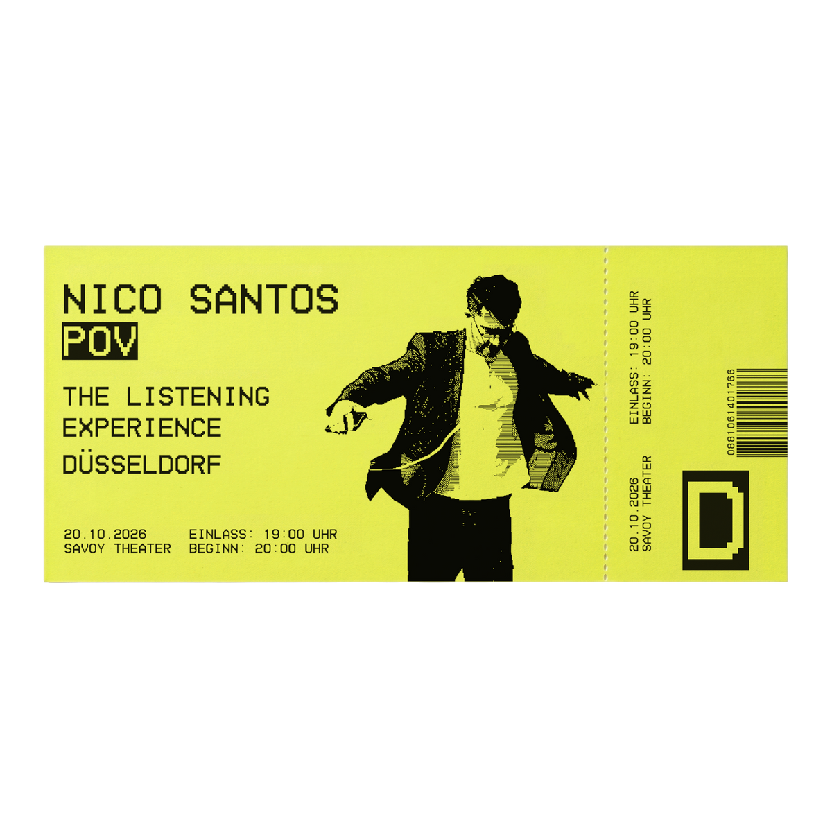 Nico Santos POV CD + Listening Experience Düsseldorf 457575