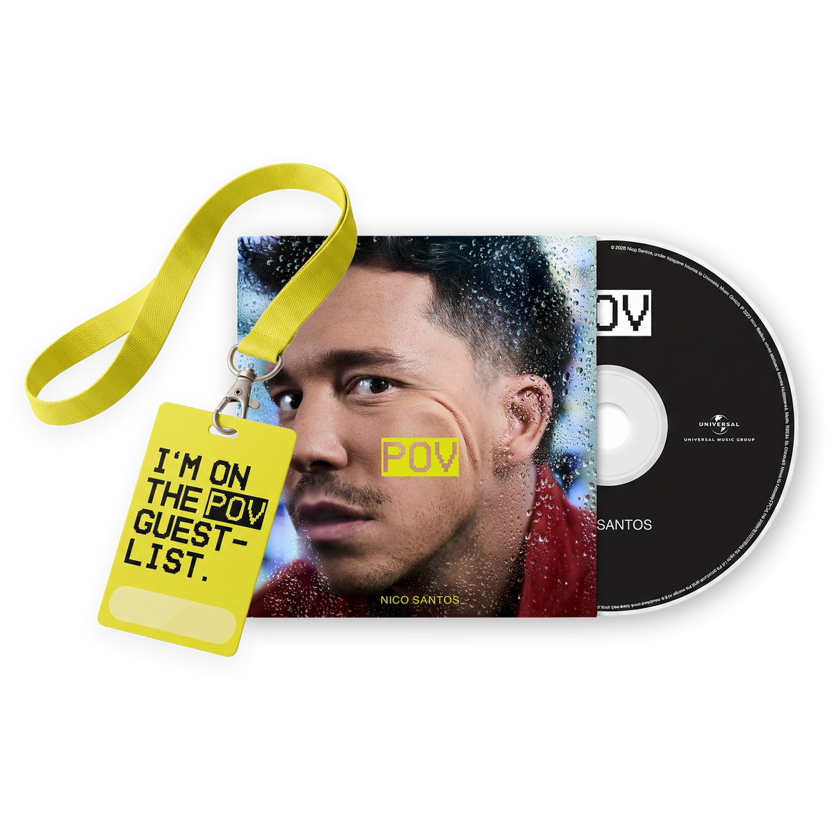 Nico Santos POV CD + Meet & Greet Tourpass 457567