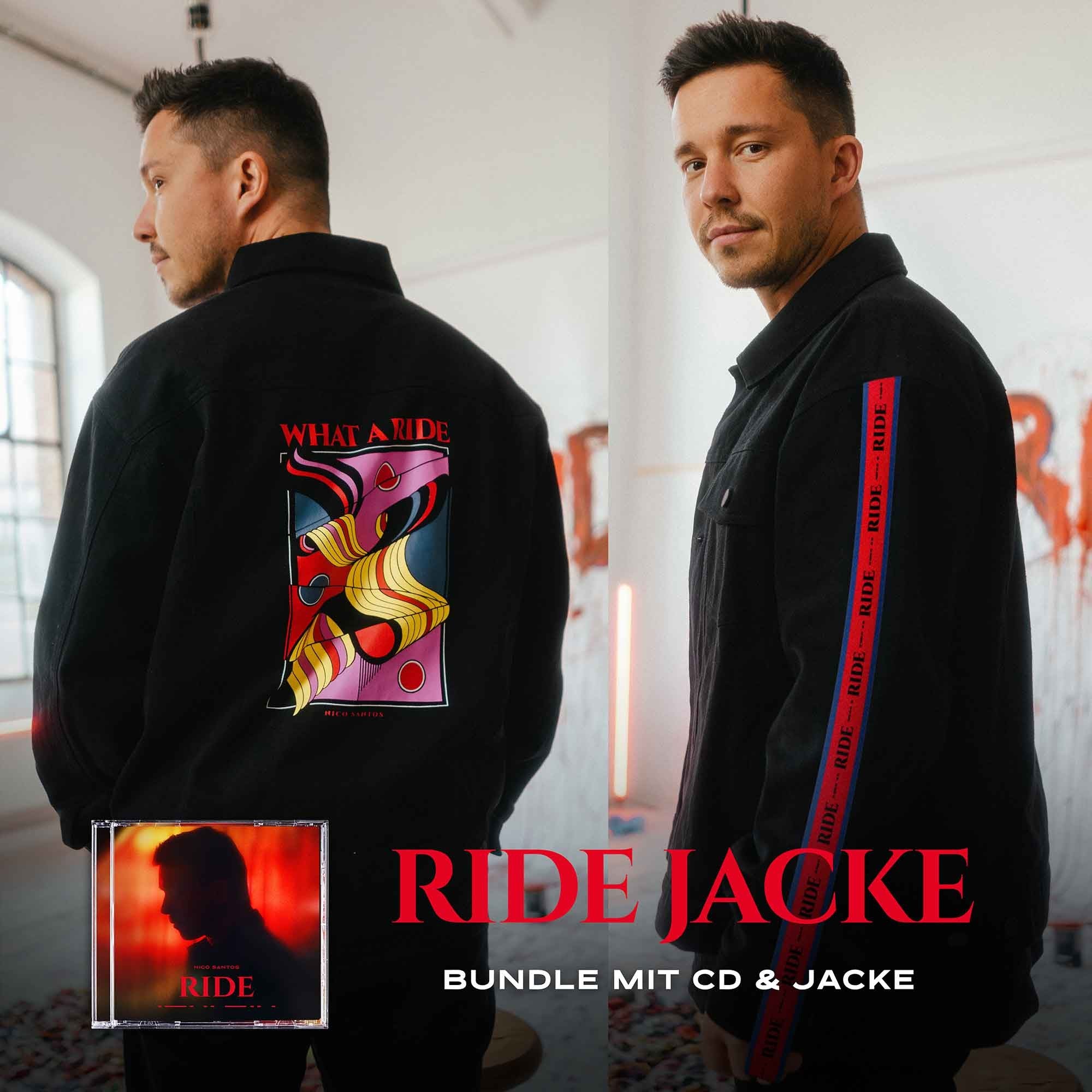 Nico Santos Ride CD + Jeansjacke - Ltd. Edition 291041